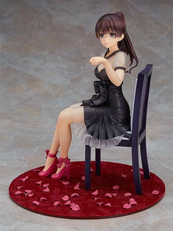 

Passers-by Heroine of Cultivation Method Megumi Kato Formal Dress Ver. Black Skirt Chair Boxed Garage Kit