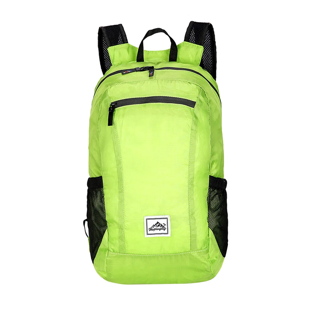 Green 45# Для мужчин рюкзак одежда светильник Спорт на открытом воздухе рюкзак простой складной рюкзак светильник вес Спорт на открытом воздухе Рюкзак для Для мужчин Для женщин - Цвет: Green