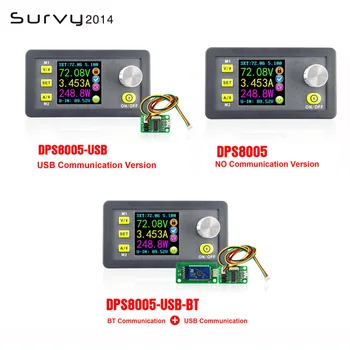 

DPS8005 LCD Digital Programmable Constant Voltage Current Step-down Power Supply Module Buck Converter DC 0-80.00V 0-5.100A