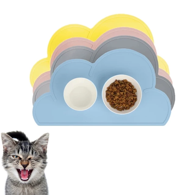 Cloud Silicone Dog Cat Feeding Mat