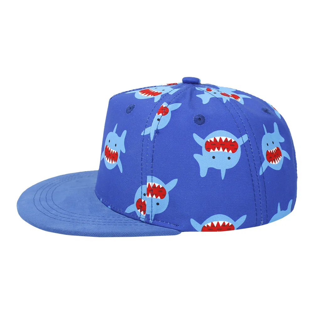 winter baseball cap 2022 New Summer Baby Sun Hat Cartoon Printed Panama Beach Children Baseball Cap Boy Girl Cap Hip-Hop Snapback Hat For 2-8 Years baseball dad hats