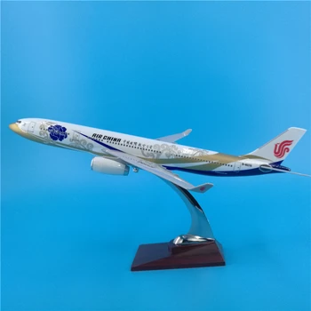 

40cm Air China Passenger A330 Ziying Painter Collector Edition Aircraft Model Zichen A330 Free Flight Model Airplane Decoration