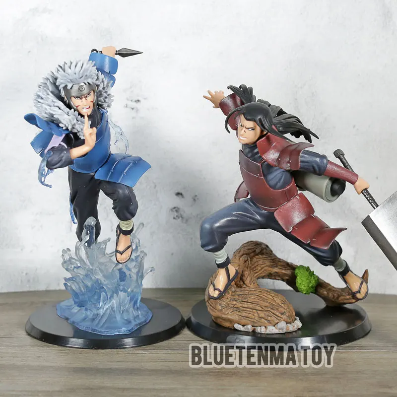 Аниме Senju Tobirama Hashirama ПВХ Фигурки Коллекционная модель игрушка подарок | Игрушки и