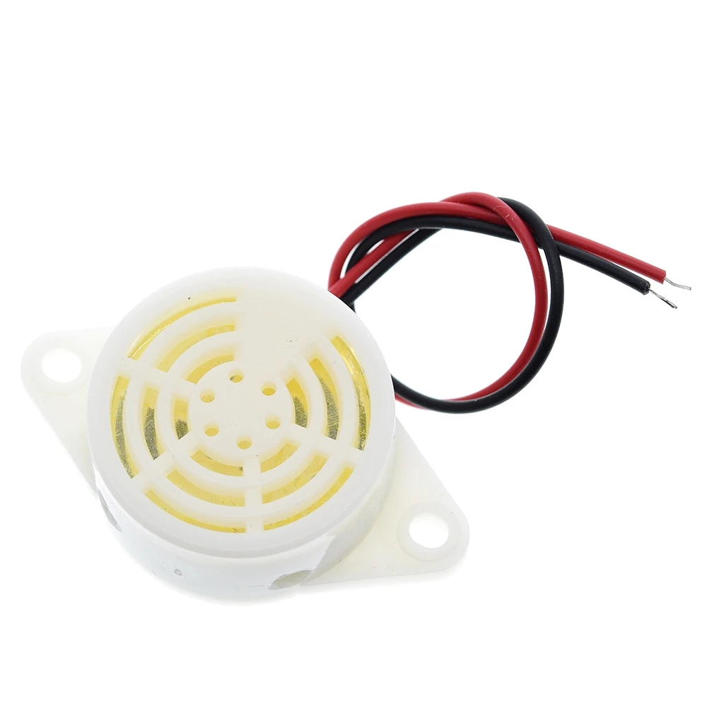 

Great IT 95DB Alarm High-decibel 3-24V 12V Electronic Buzzer Beep Alarm Intermittent Continuous Beep for Arduino SFM-27