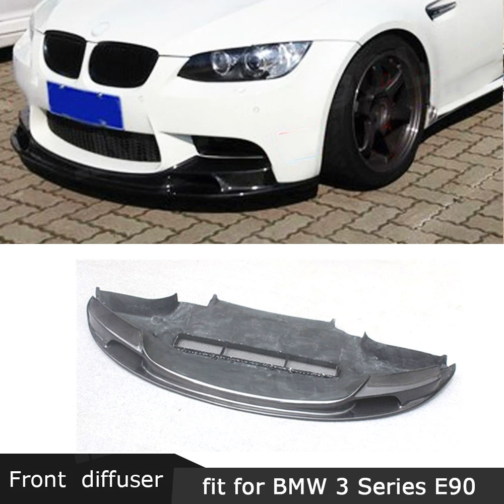 Для 3 серии углеродное волокно передний спойлер для BMW E90 E92 E93 M3 2009-2012 GT-SV Стиль