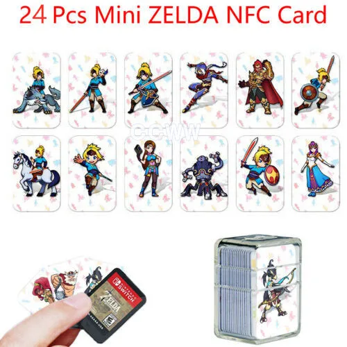 24 предмета в комплекте полный комплект Ntag215 NFC легенда о Зельде дыхание дикого