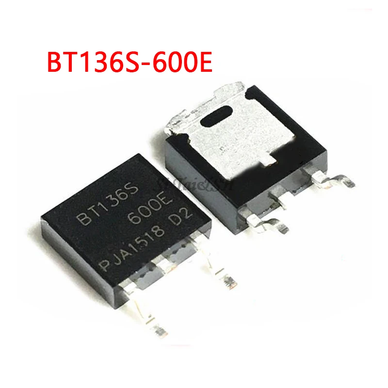 10PCS BT136S-600E BT136S TO252 TO-252 | Электронные компоненты и принадлежности