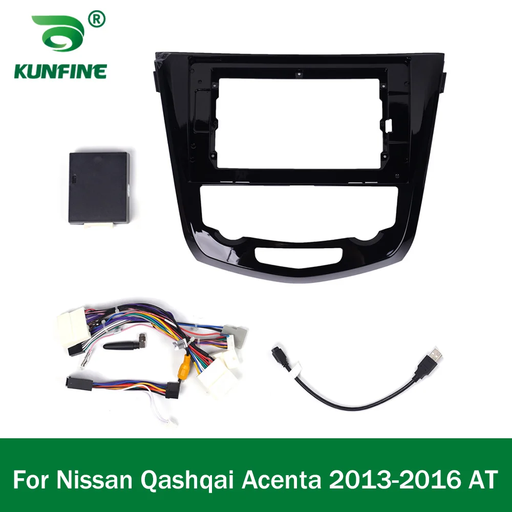 ڵ GPS ׺̼ ׷ ֻ Qashqai Acenta 2013-2016  Fascias г   2Din 1 ġ  headunit ȭ
