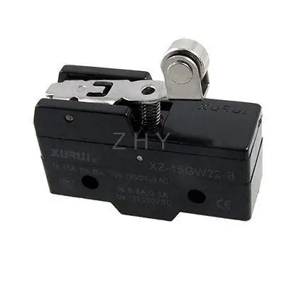

XZ-15GW22-B Short Roller Hinge Normally Open/Close Micro Lever Limit Switch