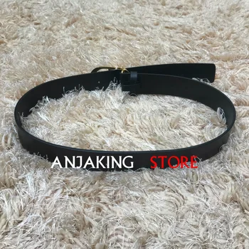 

Women's new complex sheepskin fashion retro belt high quality metal buckle belt all-match belt Girdle