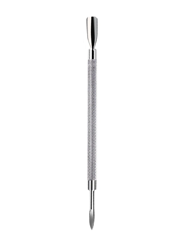 Stainless Steel Cuticle Pusher Remover Spoon Trimmer Metal Double-ended Finger Dead Skin Push Nail Art Manicure Pedicure Tool