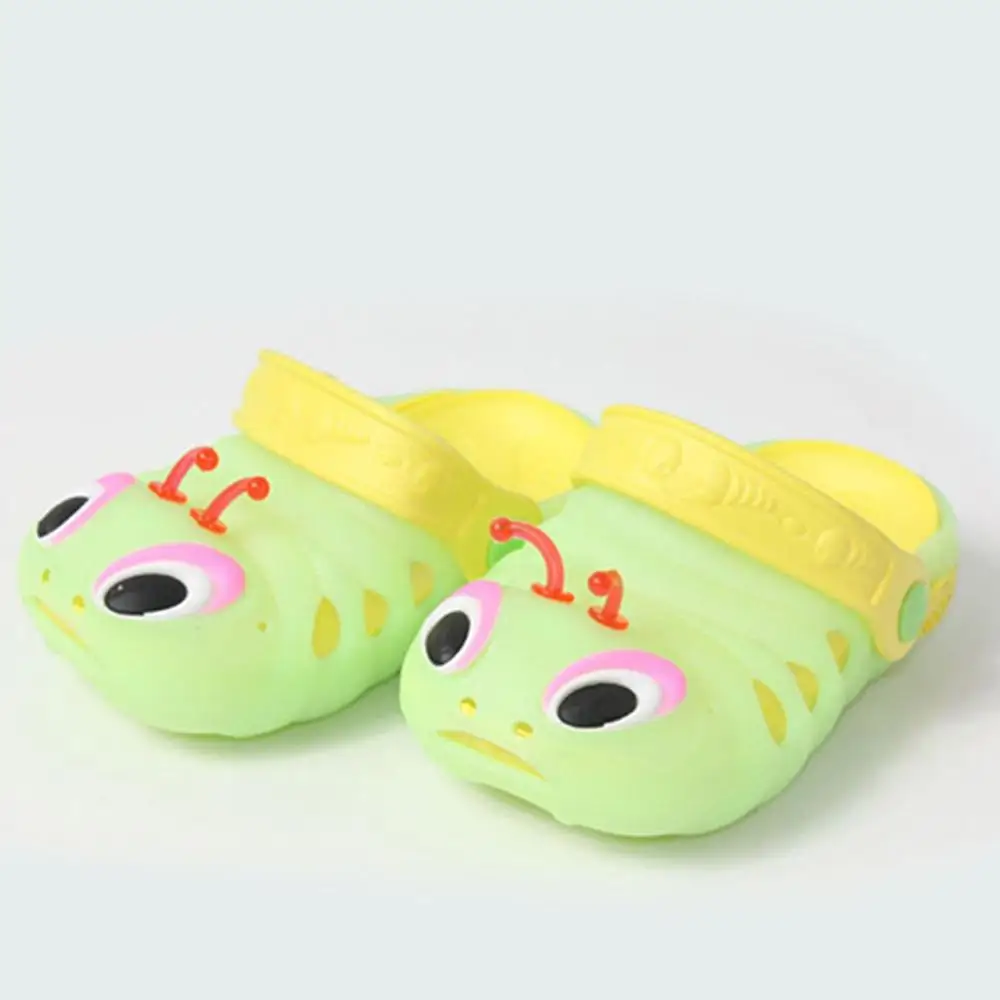 New Baby Kids Shoes Sandals Toddler Baby Boys Girls Cute Cartoon Beach Sandals Slippers Flip Shoes Toddler Sandals Princess - Цвет: Mint Green