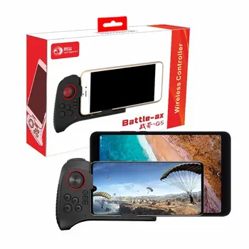

Wireless Controller Game Controller Bluetooth Button + Joystick for Android 6.0+/iOS 11.0+ 4-10 inch Phone Joypad