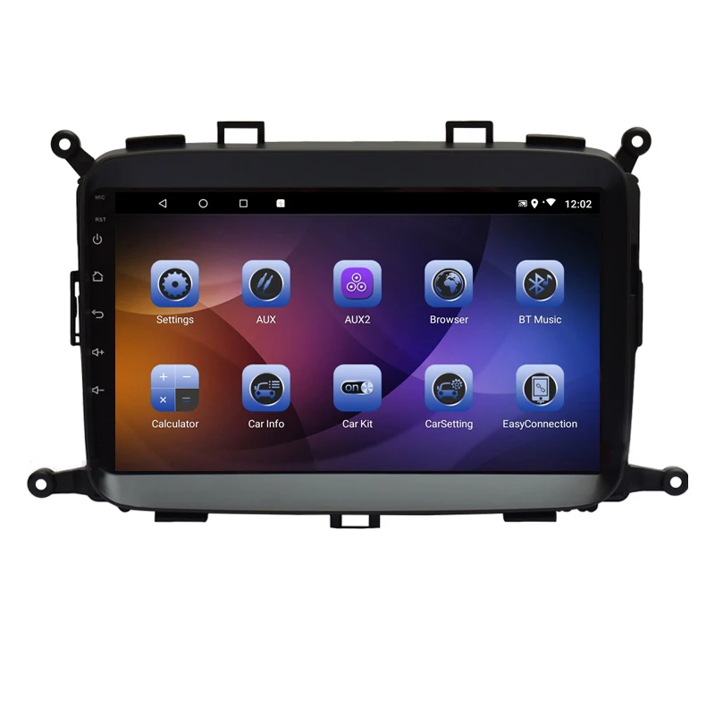 " 4G ram 8 ядер автомобильный dvd-плеер Android плеер gps для kia Carens 2012 2013 аудио стерео bluetooth wifi