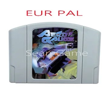 

High EUR PAL Quality Customer Cartridge Aero Gauge Card for 64 Bit Video Game Console
