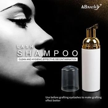

Abnathy New 60ml Professional Eye Lashes Foam Cleaner Individual Eyelash Extension Cleanser Shampoo Eyelashes Detergent Makeup