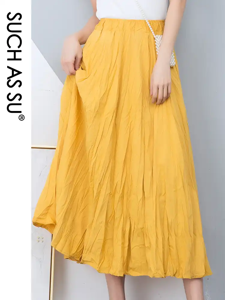 apricot maxi skirt