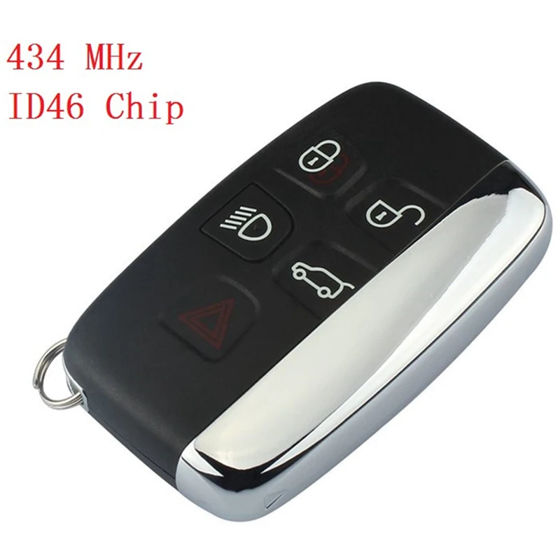 

Car Remote Smart Key Suit for Land Rover Discovery 4 / Freelander for Range Rover Sport / Evoque, ID46 Chip 5 Buttons
