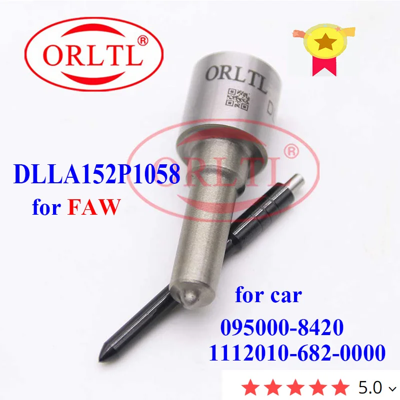 

Дизельный автоматический распылитель ORLTL DLLA152P1058 с общей топливной магистралью для FAW 095000-8420 1112010-682-0000 0950008420 11120106820000