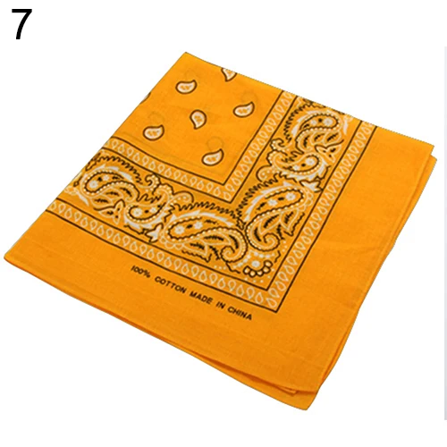 men scarf style Newly arrived women men hair band sport square head scarf handkerchief 55x55cm mens red scarf Scarves