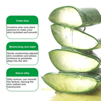 

Aloe Vera Gel (60g) Cold-pressed Ultra Hydrating Skin Soothing Aloe Gel After-Sun Face Body Aloe Gel