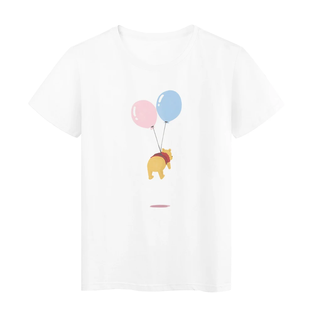 Famliy Look Winnie the Pooh Harajuku Pooh Bear T Shirt Parents' Brothers and Sisters Kids Clothing Tshirts Graphic Girl Boy Top matching family outfits Family Matching Outfits
