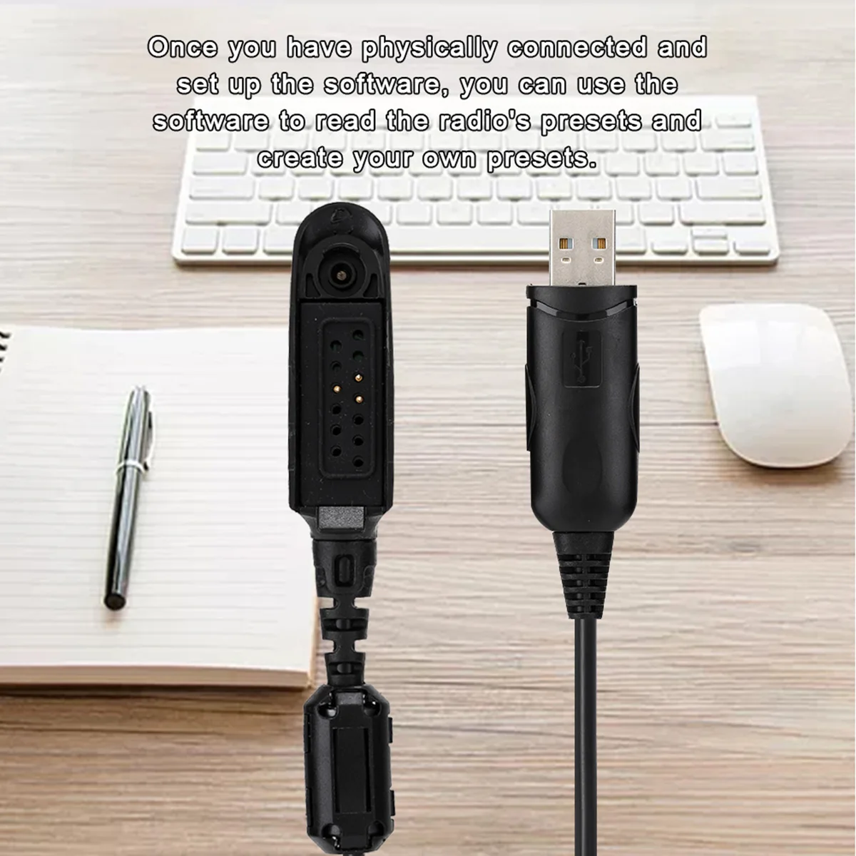 SOONHUA USB кабель для программирования Запись частоты кабели с CD для HT750 PRO5150 GP340 Walkie Talkie Кабель для программирования данных