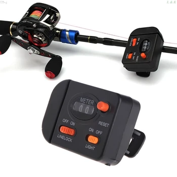 

Length Counter Clip On Rod Meter Gauge Depth Finder Digital Jigging 99.9m