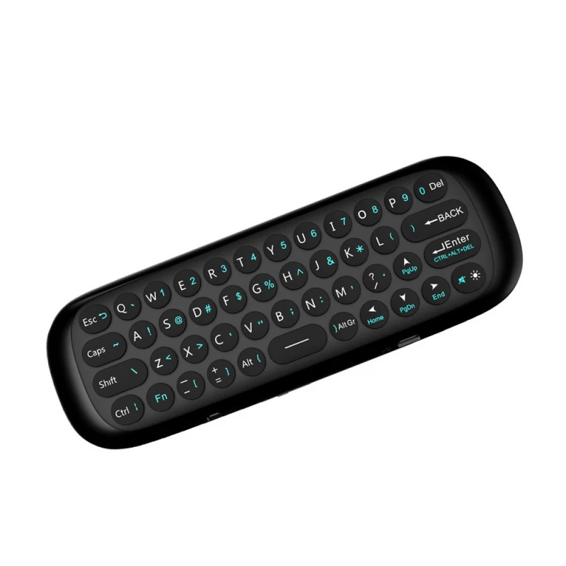 Мини Беспроводная мышь клавиатура IR Learning 2,4G с USB Приемником для Smart tv Box