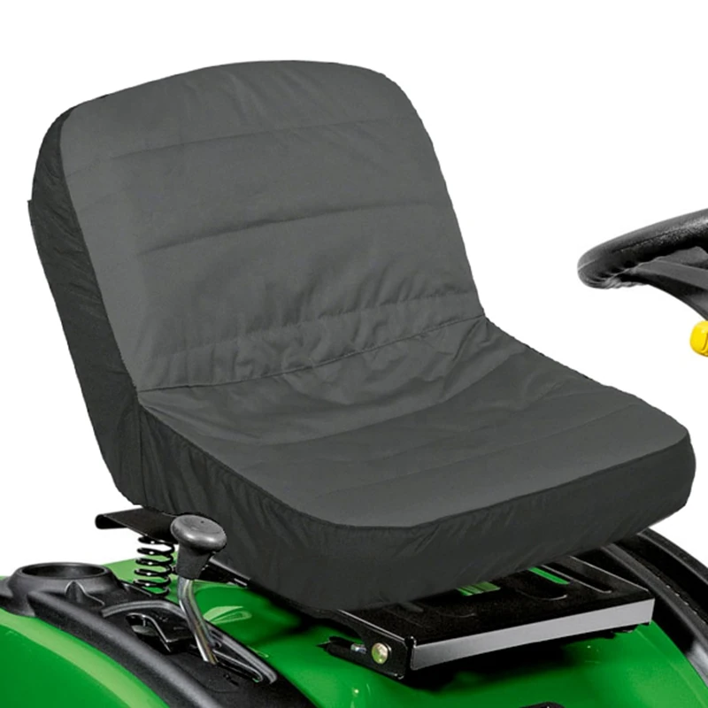 Universal Reiten Rasenmäher Traktor Sitz Abdeckung Padded Komfort Pad Lagerung Beutel Medium