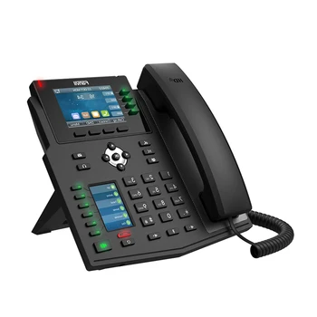 

Fanvil High-end IP Phone X5U WiFi Telephone For Enterprise Office IP Phone Support Headset Bluetooth WiFi SIP Fixed Telephone