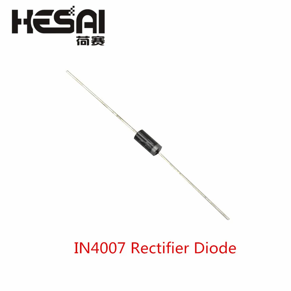Диод выпрямителя IN4007 1N4007 4007 1A 1000V DO 41 41|rectifier diode|1a diode1n4007 rectifier diode |