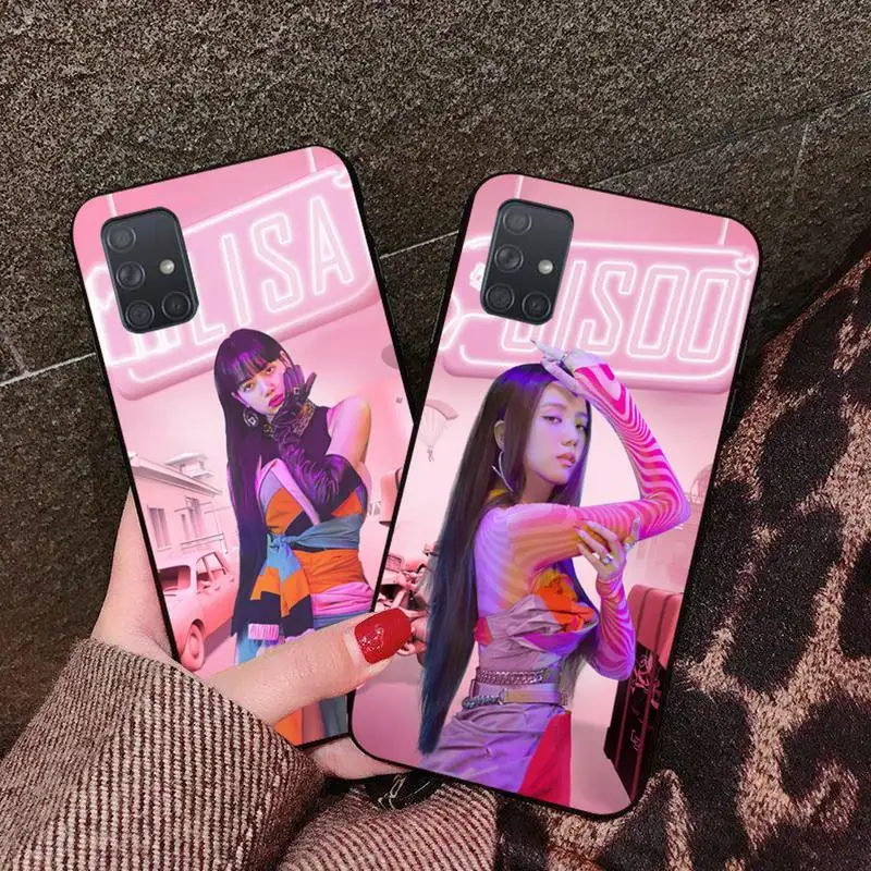 Kpop Blackpinks-s-lisa-корейский чехол для телефона Samsung Galaxy A52 A21S A02S A12 A31 A81 A10 A30 A40 A50 A70 A80 A71 A51
