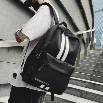 

Oxford Cloth School Bag High School Simple And Large Capacity Korean Campus Wild Boys Backpack Female Travel Bag Men's Backpack