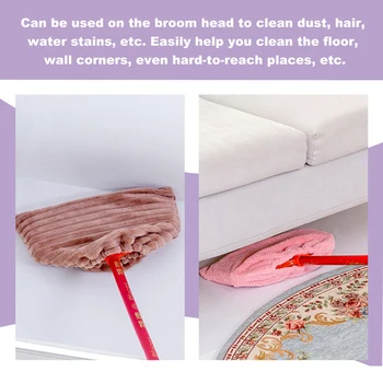 

New Home Kitchen Flannel Refill Broom Sweeping Cloth Replacement Cloth Bag Cleaning Accessories Broom Mop Replacement Cloth