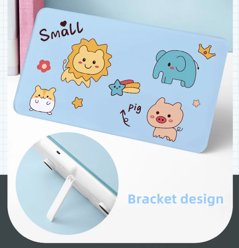 Portable Mini Cartoon Bathroom Scale Electronic Weight Scales Bascula LCD Digital Scale Body Weight Smart Balance Boarding Scale_voghion.com