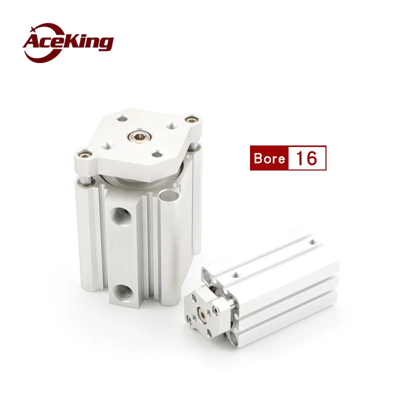 

Thin three-bar cylinder with guide rod CDQMB16 cqmb16-5/10/15/20/25/30/40/50 with magnetic attachment CDQMB16-20 CDQMB16-50