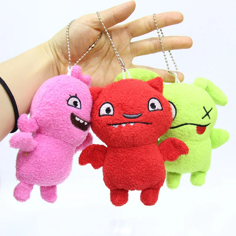 12 см Uglydoll мультфильм аниме уродливые куклы Ox Moxy Babo плюшевые игрушки кулон брелок углидог Мягкие плюшевые куклы