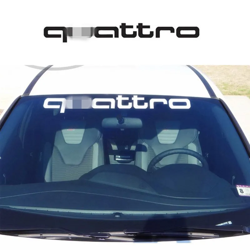 Светоотражающая наклейка для автомобиля Подходит Audi Quattro A3A4A5A6A7 наклейки на