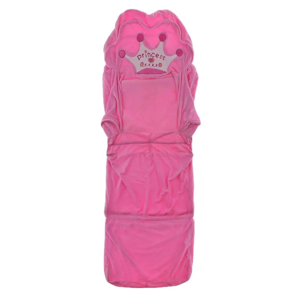 Crown Armchair Cover Cute Cartoon Washable Children Fold Sofa Chairs Seat Cover Upholstered Living Room Furniture