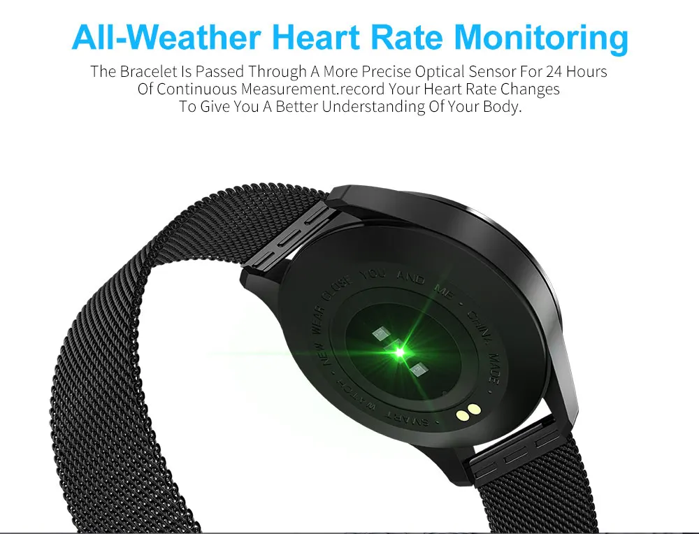 DIGOOR Q9 Smart watch relogio Health Fitness bracelet with pressure measurement pedometer heart rate watches for men reloj inteligente montre  (8)