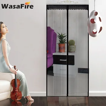 

2020 New Mosquito Net Curtain Magnetic Door Mesh Anti Insect Sandfly Netting With Magnets On The Door Mesh