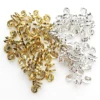 5Pcs Golden Silver Viking Spiral Charms Hair tubes Braid Dread Dreadlock Beads Clips Cuffs Rings Jewelry Hair Accessories woman 4