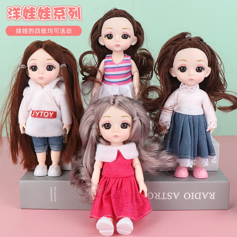 dolls with plastic hair