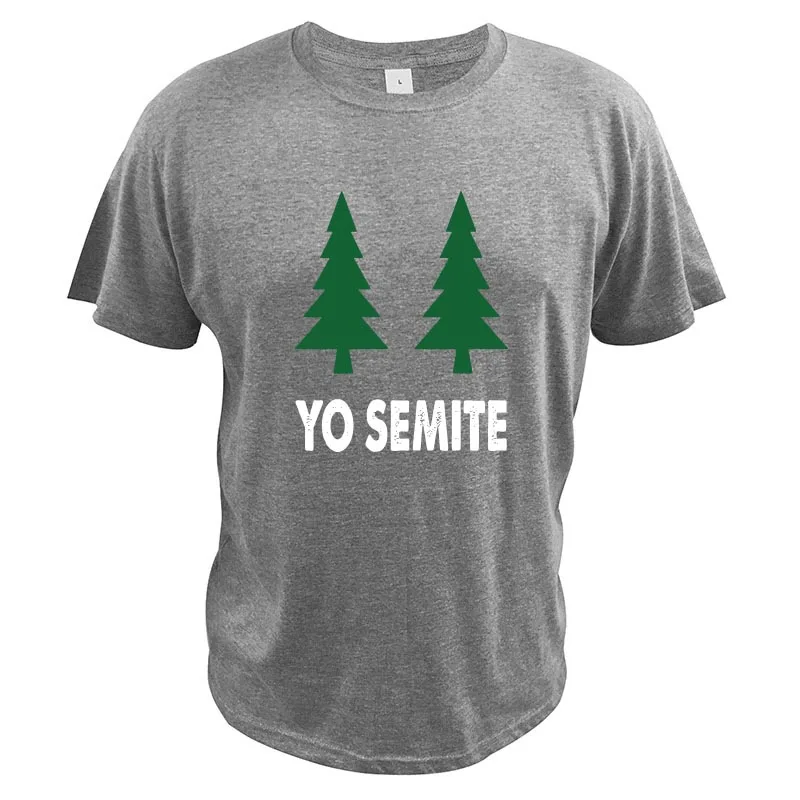 Футболка Yo Semite футболка Go Vote Yo-Semites Election Анти-Трамп хлопковая Мягкая с круглым