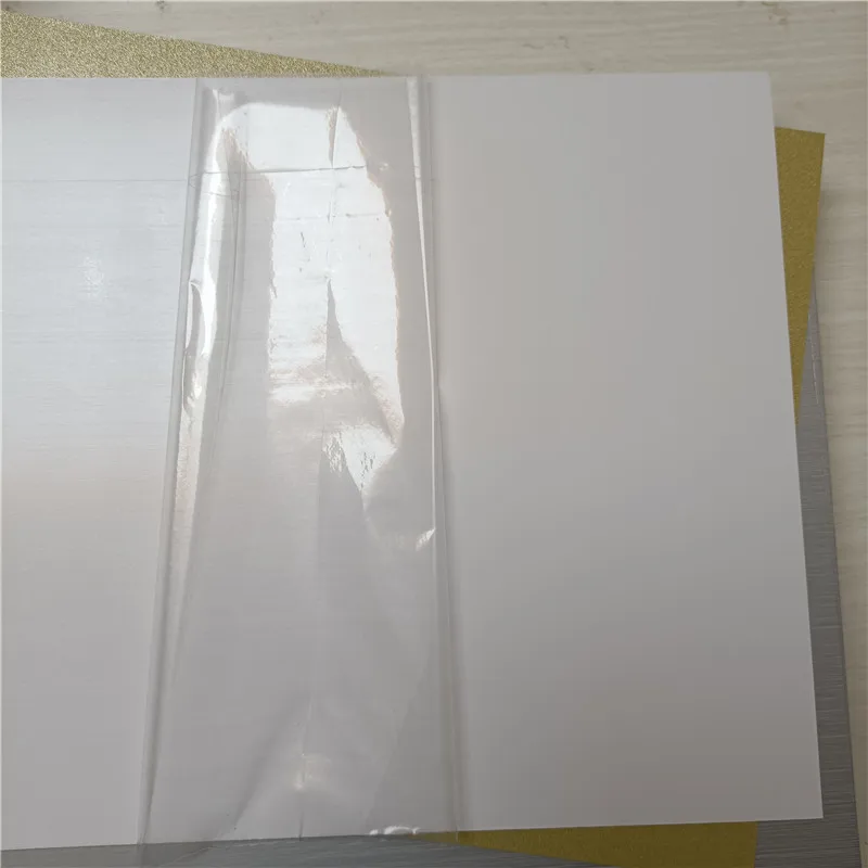 Sublimação Metal Plate Folha de Alumínio Impressão do Cartão de Nome Transferência de Tinta Sublimação Artesanato Faça Você Mesmo 150*100*0.7 mm 40 Folhas em Branco - Imagem 3