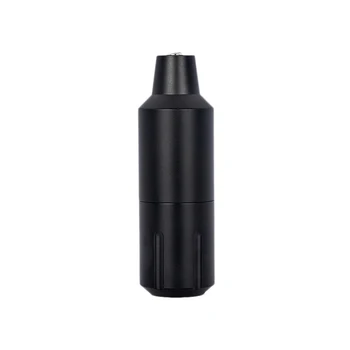 

Permanent Makeup Tattoo Motor Machine RCA Connection Professional Short Pen Rotary Cartridge Tattoo Machine (Black)