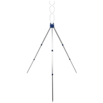 

Quality Fishing Rods Tripod Stand Rest for Sea Beach Coarse Shore Pier Tackle Telescopic