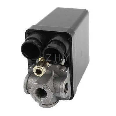 

Air Compressor Pressure Switch Control Valve 175PSI 4 Port 240V 20A NO