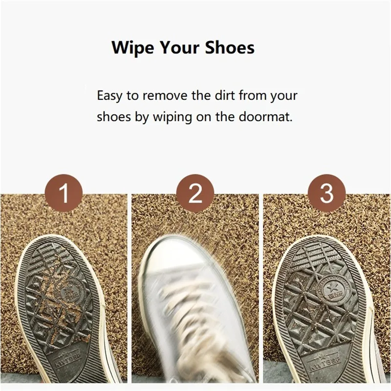 Findosom 18x28 Front Door Mat Indoor Welcome Mat Entryway Mats for Shoe  Scraper Non Slip Doormat Rubber Backing Mud Dirts Trapper Mats Washable